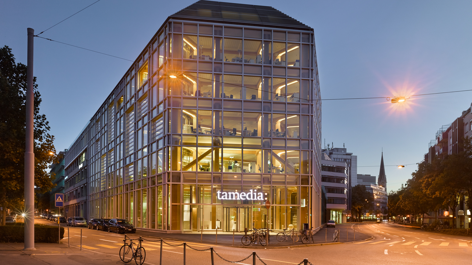 Tamedia Neubau Werd, Zürich Bild